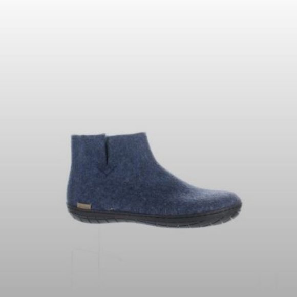 Glerups Shoes - Glerups Womens Blue Ankle Boots EUR 39 Medium (B, M) USA Size 9